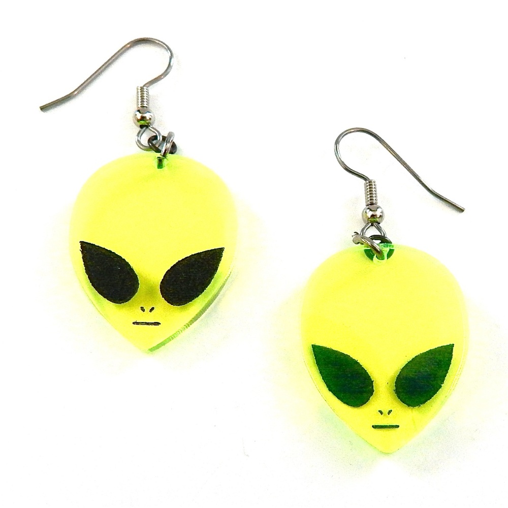 GASOLINE GLAMOUR FORBIDDEN MARTIAN EARRINGS👽🛸🚀